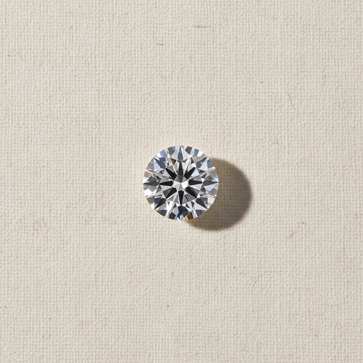 1.54 Carat Round D SI1 HPHT Lab Grown Diamond Ideal Cut IGI Certified