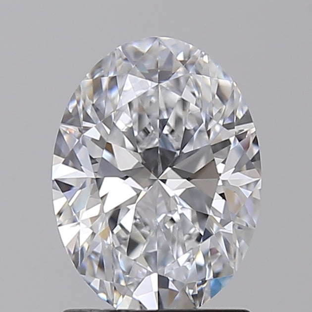 1.55 CT Oval Cut Lab-Grown Diamond - IGI Certified, VVS1, D Color