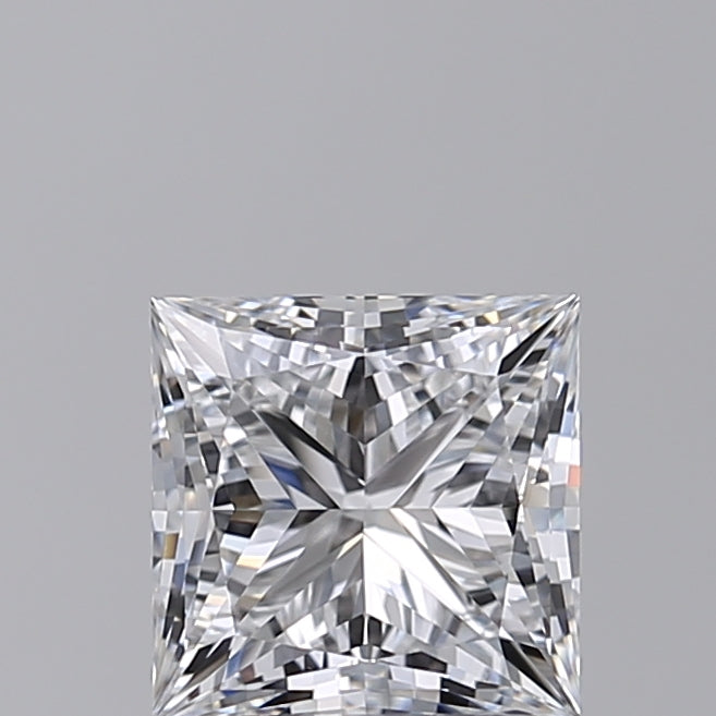 1.55 CT Princess Cut Lab-Grown Diamond, D VVS2