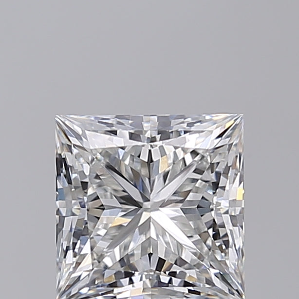 1.55 CT Princess Cut Lab-Grown Diamond, IGI Certified, F Color, VS1 Clarity