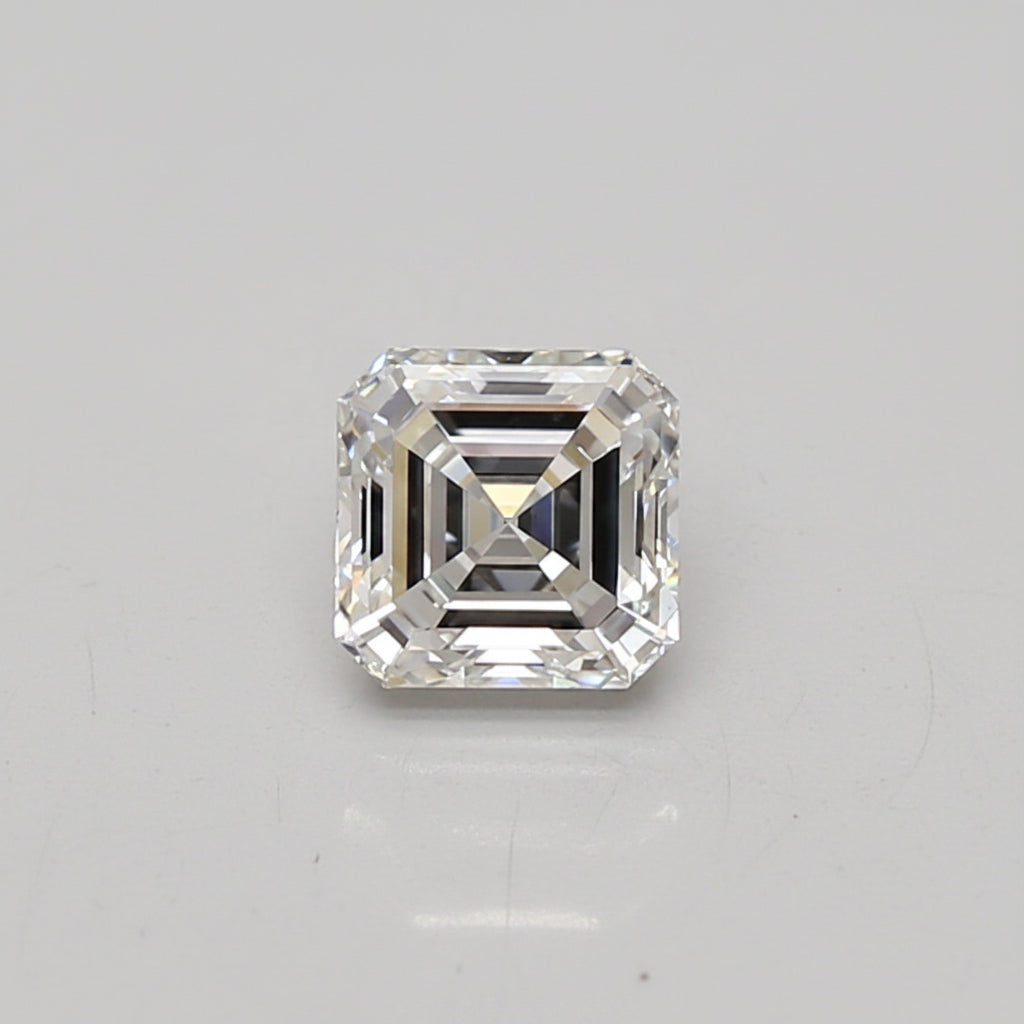 Diamant cultivé en laboratoire Asscher de 1,55 carat, VS1/E