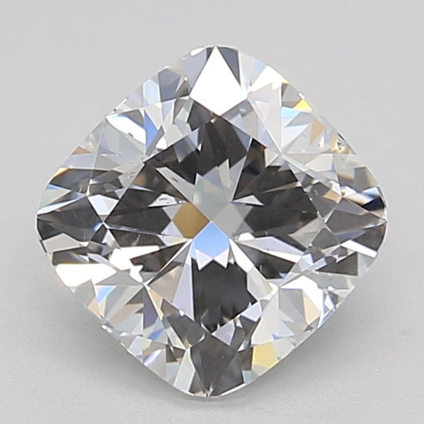 1.55 Carat Cushion Cut Lab Grown Diamond SI1 E