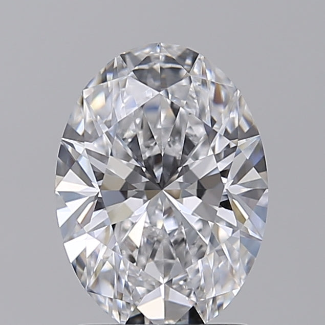 1.55 Carat Oval Cut Lab Grown Diamond VVS1 D