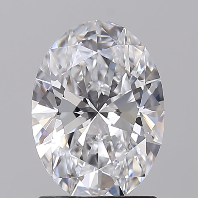 1.55 Carat Oval Cut Lab Grown Diamond VVS1 D
