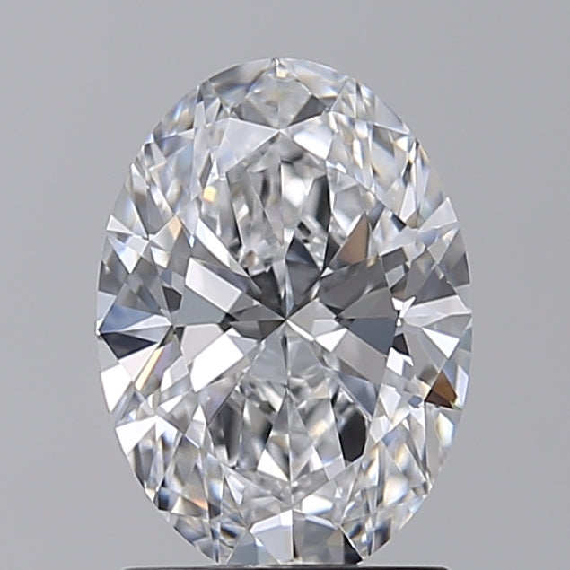 1.55 Carat Oval Cut Lab Grown Diamond VVS2 D