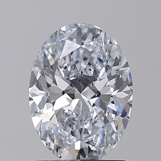 Diamante cultivado em laboratório com corte oval de 1,55 quilates VVS2 E