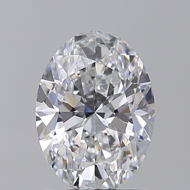 1.55 Carat Oval Cut Lab Grown Diamond VVS2 E