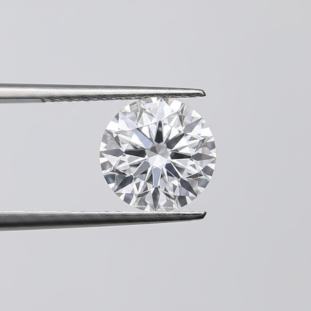 IGI Certified 1.55 Ct D Color IF Round HPHT Lab Grown Diamond