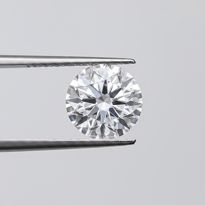 IGI Certified 1.55 Ct D Color IF Round HPHT Lab Grown Diamond