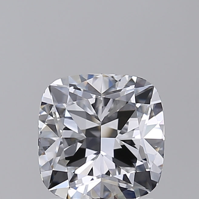 1.56 Carat Cushion Cut Lab Grown Diamond VVS2 D