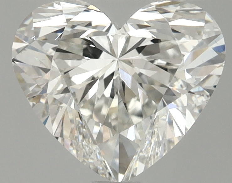 1.56 Carat Heart Lab Grown Diamond VS1 F