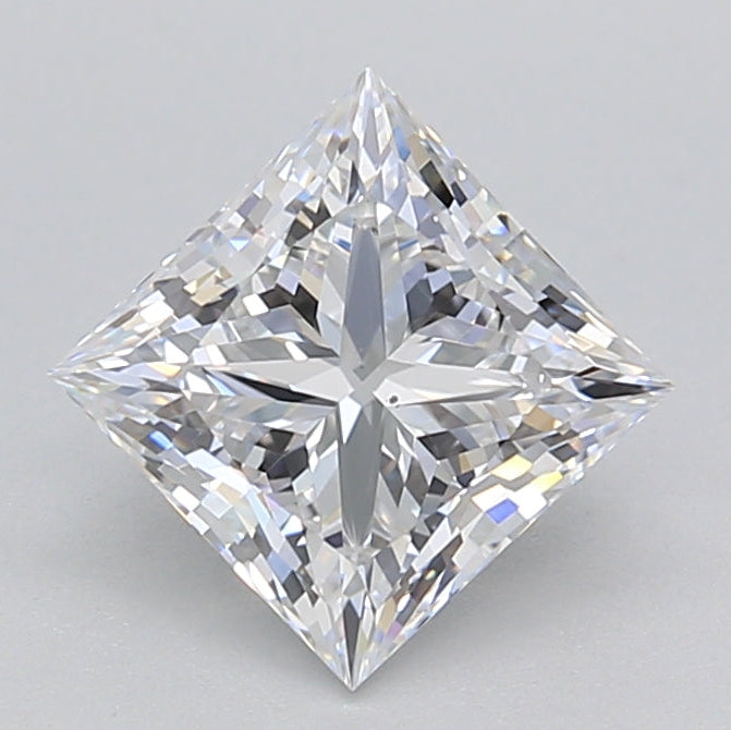1.56 Carat Princess Lab Grown Diamond VS2 D