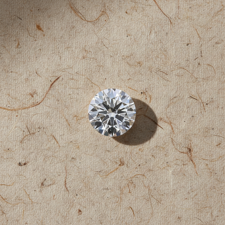 1.56 Carat Round E SI1 HPHT Lab Grown Diamond Excellent Cut GIA Certified