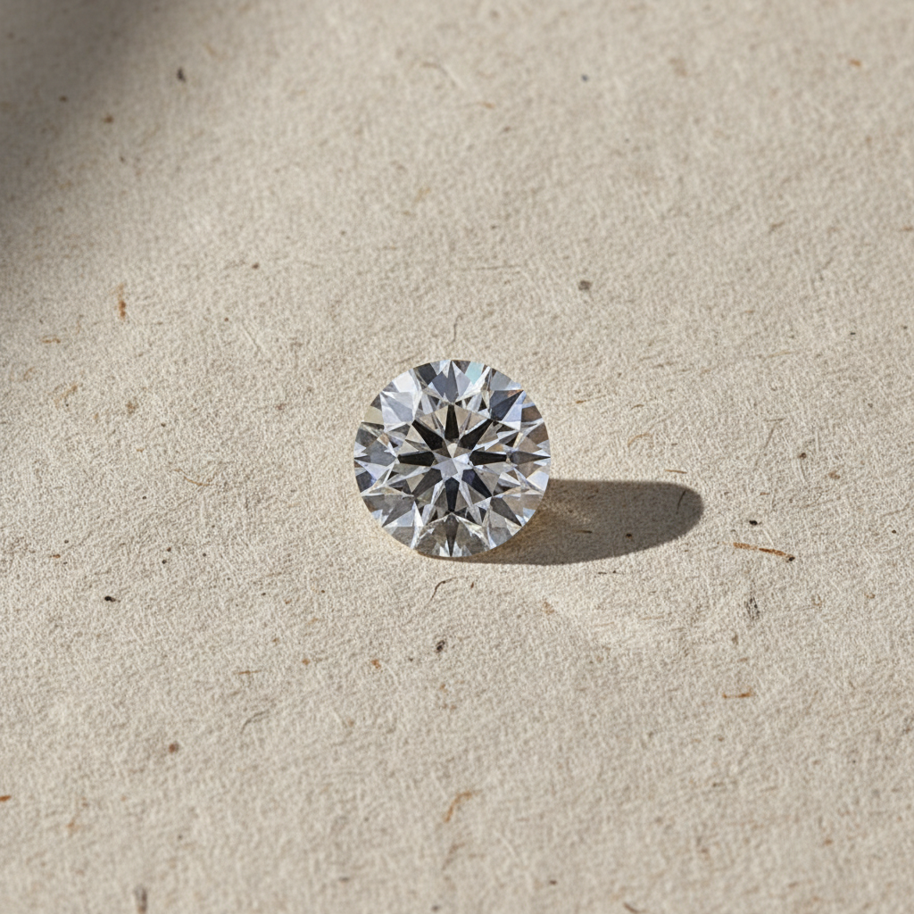 1.56 Carat Round D VS1 HPHT Lab Grown Diamond Ideal Cut IGI Certified