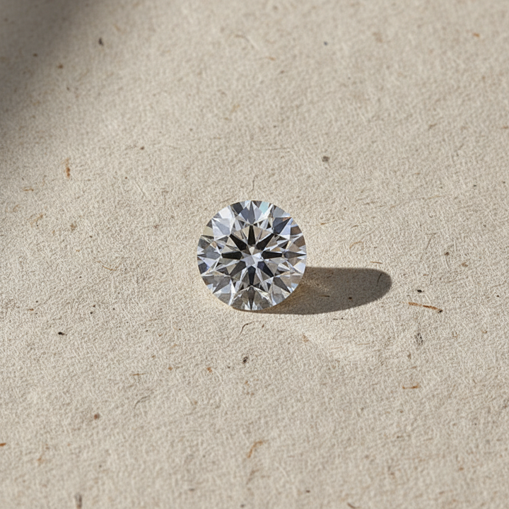 1.56 Carat Round D VS1 HPHT Lab Grown Diamond Ideal Cut IGI Certified