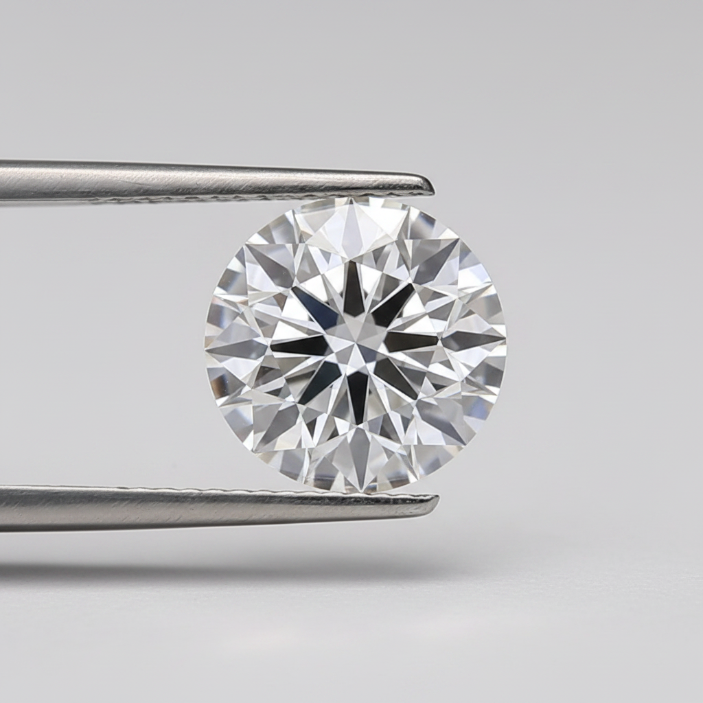 IGI Certified 1.56 Ct D Color VS1 Round HPHT Lab Grown Diamond