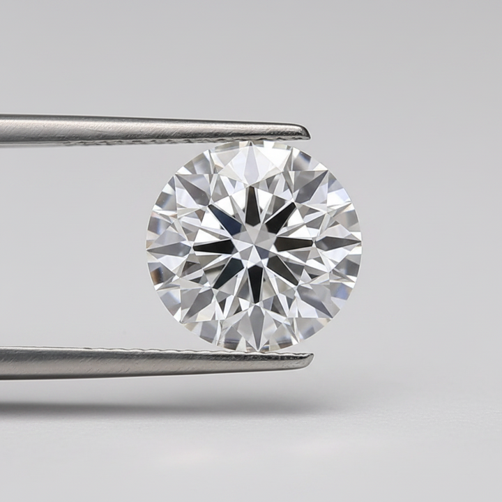IGI Certified 1.56 Ct D Color VS1 Round HPHT Lab Grown Diamond