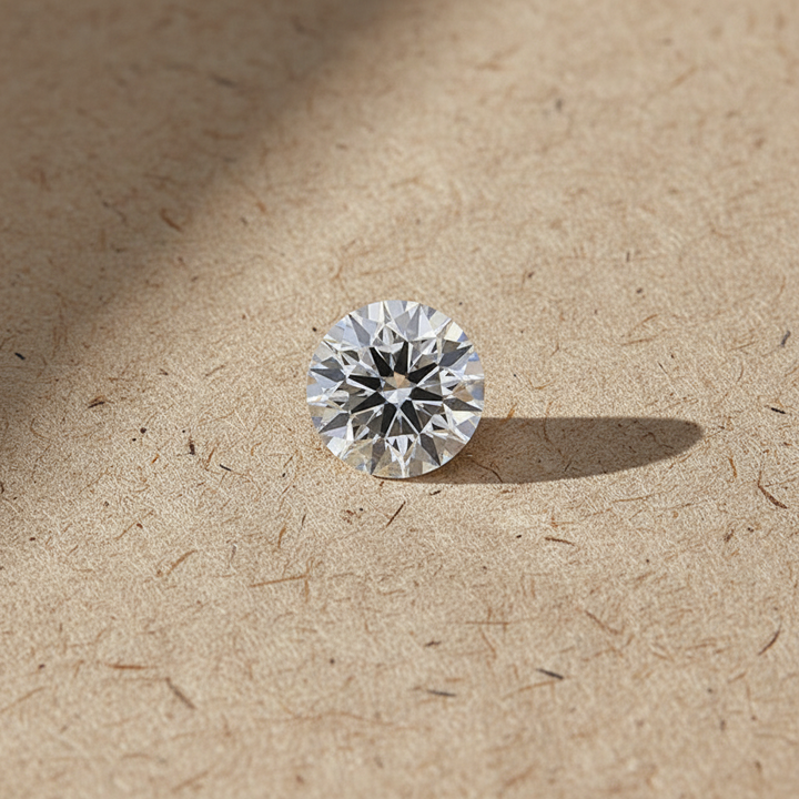 1.57 Carat Round D SI1 HPHT Lab Grown Diamond Ideal Cut IGI Certified