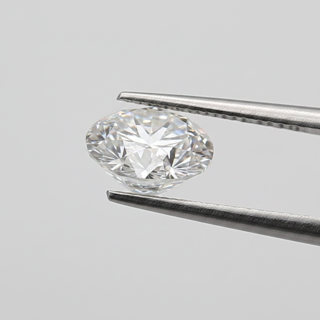 IGI Certified 1.57 Ct D Color SI1 Round HPHT Lab Grown Diamond