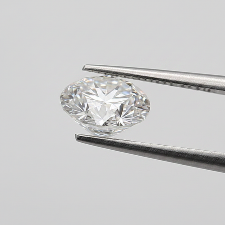 IGI Certified 1.57 Ct D Color SI1 Round HPHT Lab Grown Diamond