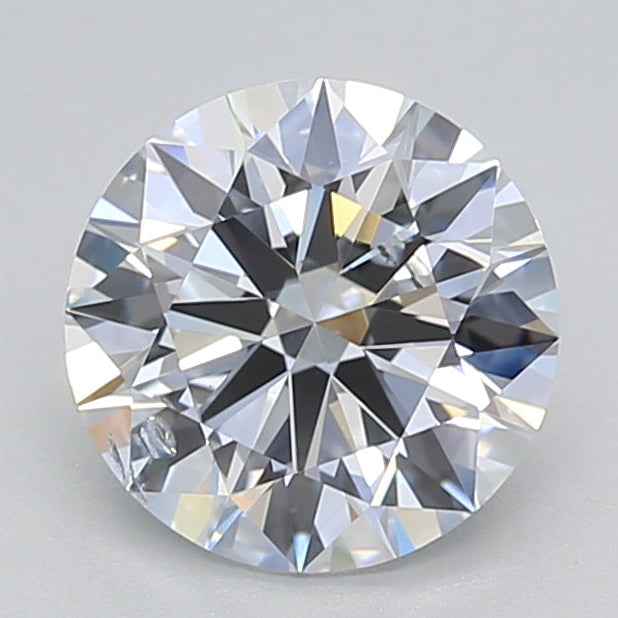 Diamante redondo cultivado en laboratorio de 1,57 quilates SI1 E