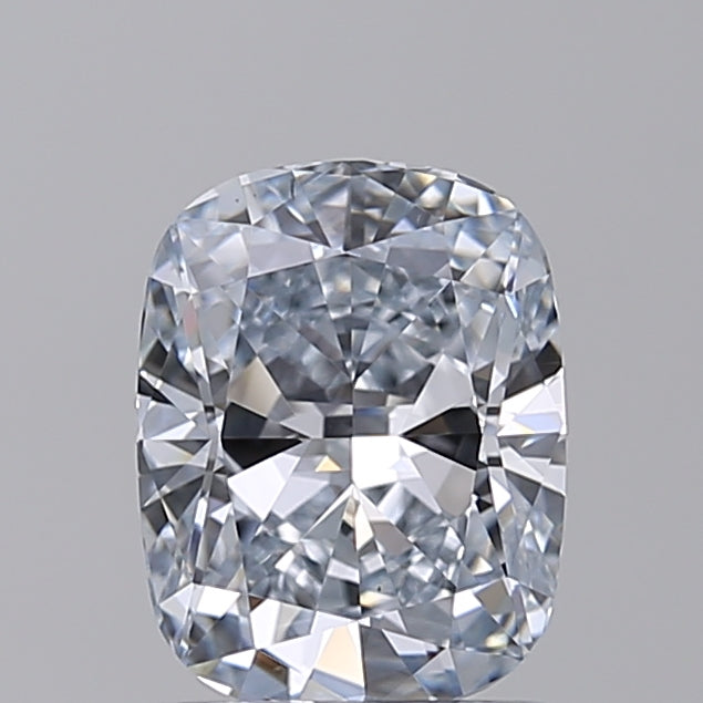 1.58 Carat Cushion Cut Lab Grown Diamond VS1 H