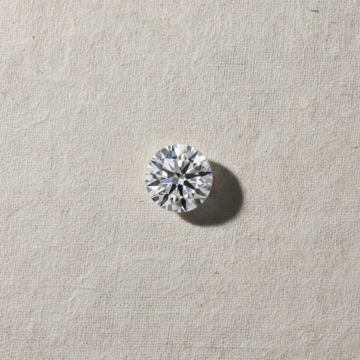 1.58 Carat Round F IF HPHT Lab Grown Diamond Ideal Cut IGI Certified