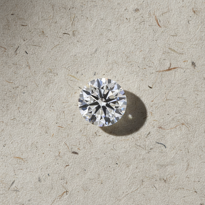 1.58 Carat Round D SI1 HPHT Lab Grown Diamond Ideal Cut IGI Certified