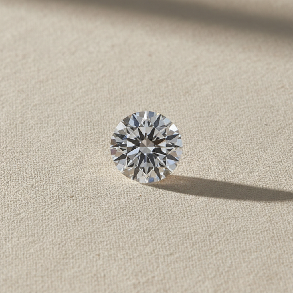 1.58 Carat Round D VS1 HPHT Lab Grown Diamond Ideal Cut IGI Certified