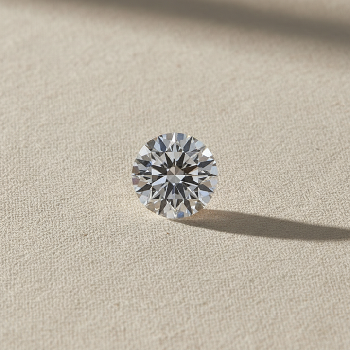 1.58 Carat Round D VS1 HPHT Lab Grown Diamond Ideal Cut IGI Certified