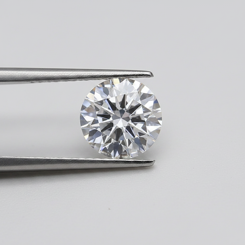 IGI Certified 1.58 Ct D Color VS1 Round HPHT Lab Grown Diamond