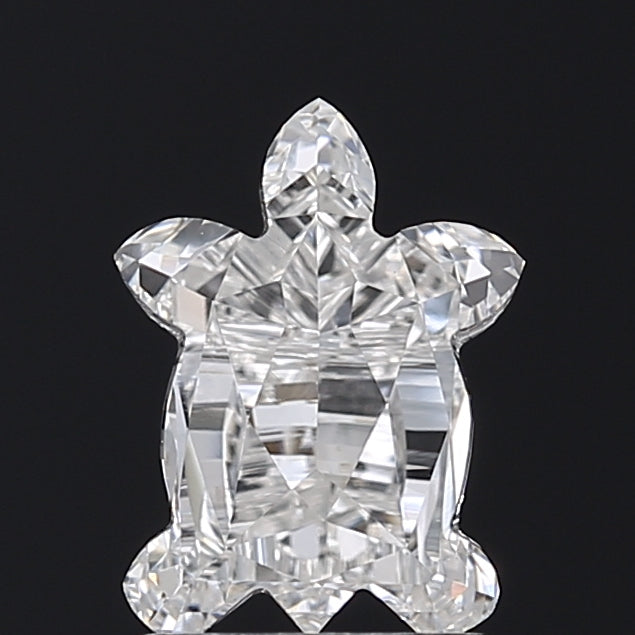 1.58 Carat Turtle Shaped Lab Grown Diamond VS1 F Color – Unique Fancy Shape Loose Diamond