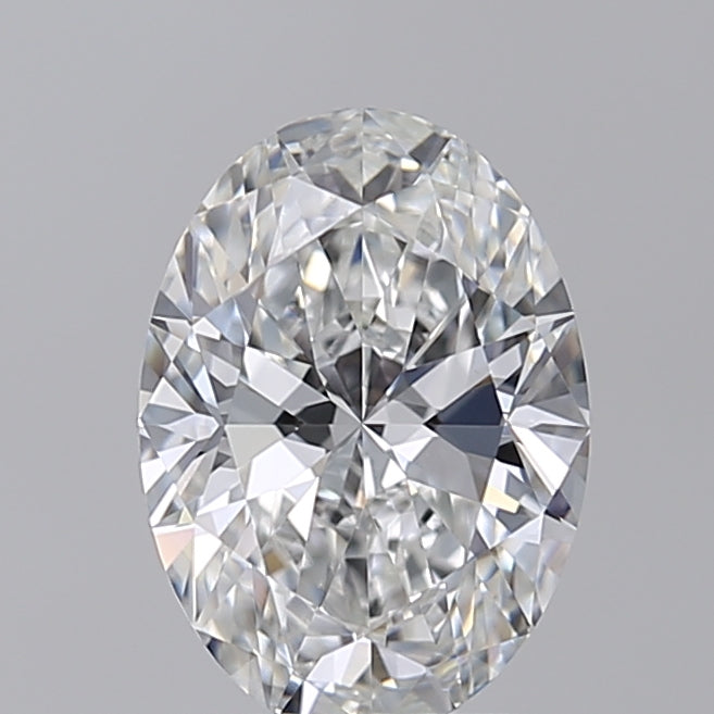 1,59 karaat ovaal geslepen laboratoriumdiamant VVS1 F