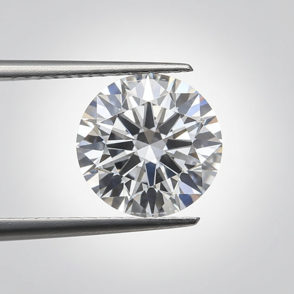 IGI Certified 1.59 Ct E Color IF Round HPHT Lab Grown Diamond