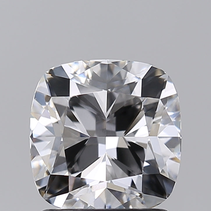 1.5 Carat Cushion Cut Lab Grown Diamond VVS2 E