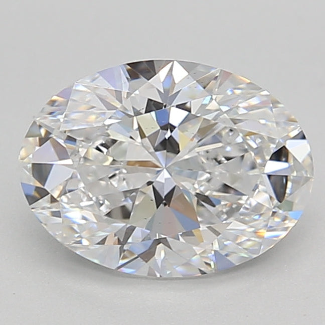 1.60 Carat Oval Cut Lab Grown Diamond VS2 D