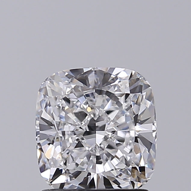 1.61 Carat Cushion Cut Lab Grown Diamond VS2 D