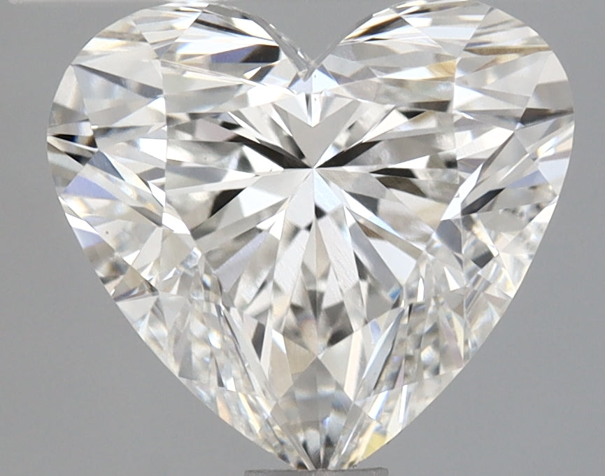 1.61 Carat Heart Lab Grown Diamond VS1 F