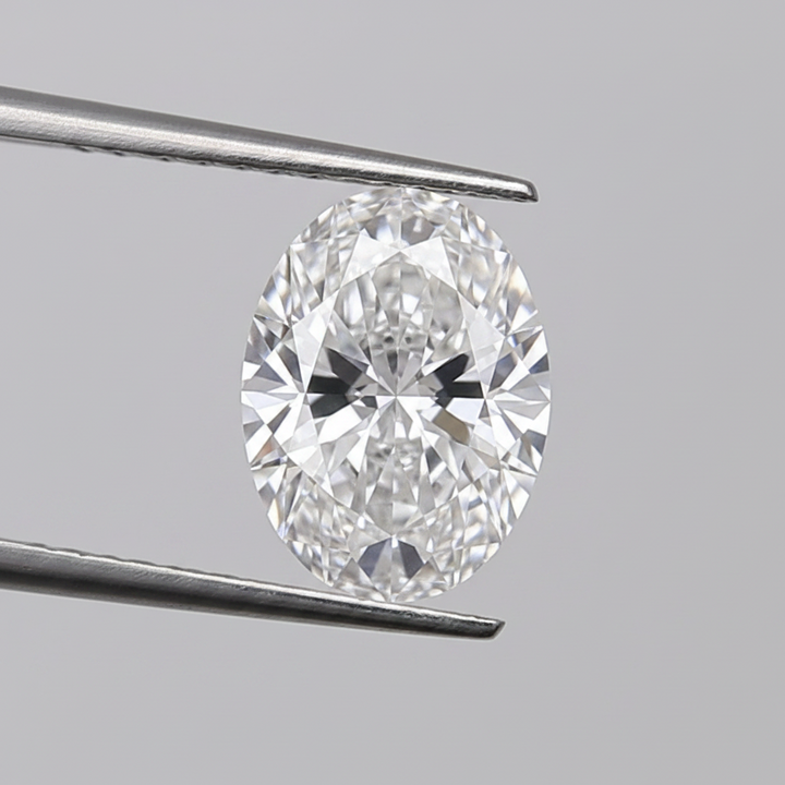 1.61 Carat Oval Cut D VVS1 IGI Certified Lab Grown Diamond
