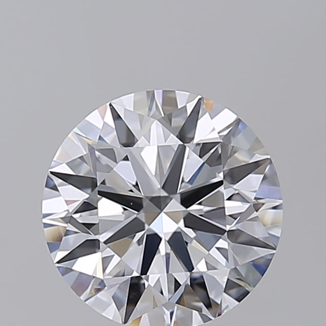 1,62 karaat ronde laboratorium-gegroeide diamant VS1 E