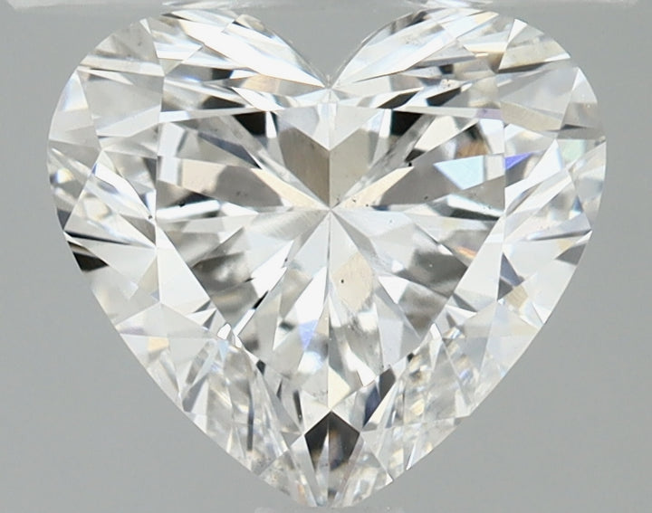 1,63 Karat herzförmiger, im Labor gezüchteter Diamant VS2 E