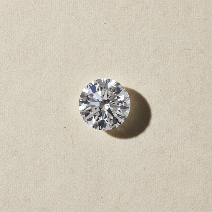 1.63 Carat Round D VS1 HPHT Lab Grown Diamond Ideal Cut IGI Certified