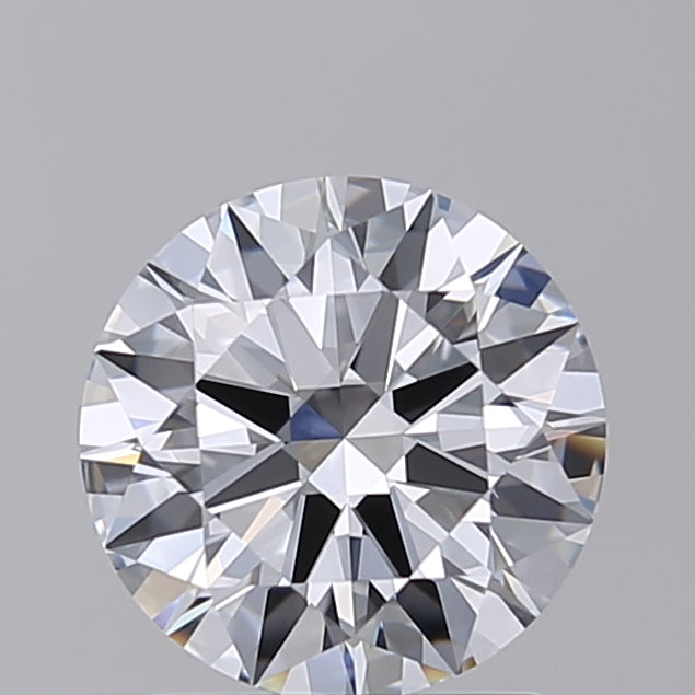 1,67 karaat ronde laboratorium-gegroeide diamant VS1 E