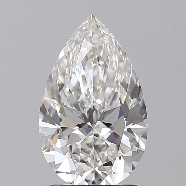 1.68 Carat Pear Lab Grown Diamond VVS2 G