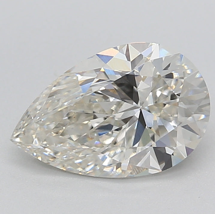 1.70 Carat Pear Lab Grown Diamond VS1 H