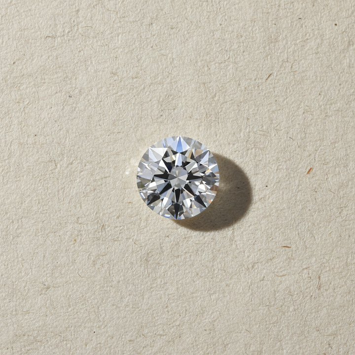 1.70 Carat Round F IF HPHT Lab Grown Diamond Ideal Cut IGI Certified