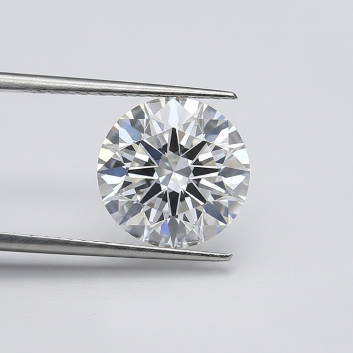 IGI Certified 1.70 Ct F Color IF Round HPHT Lab Grown Diamond