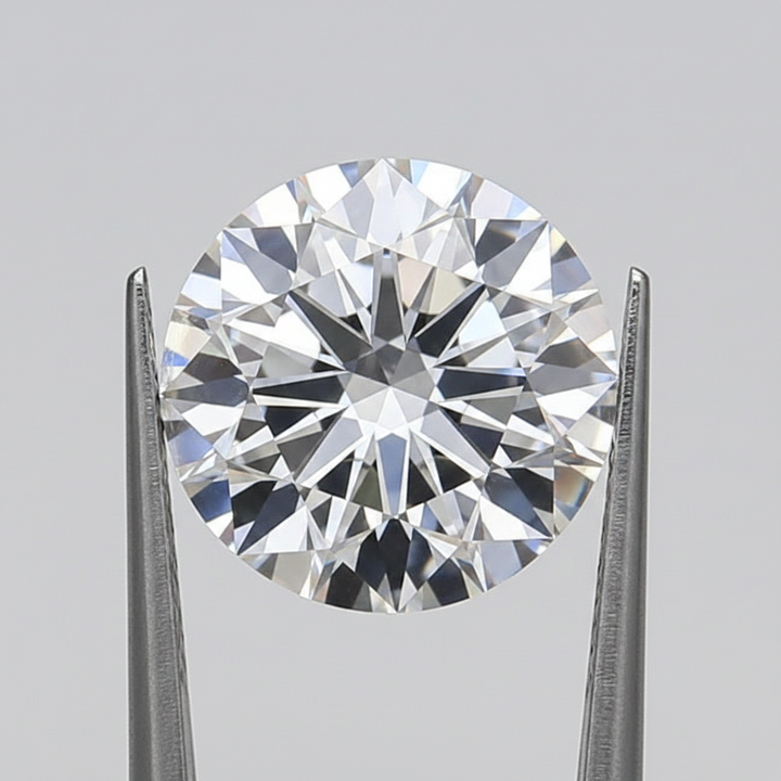 IGI Certified 1.71 Ct E Color VS1 Round HPHT Lab Grown Diamond