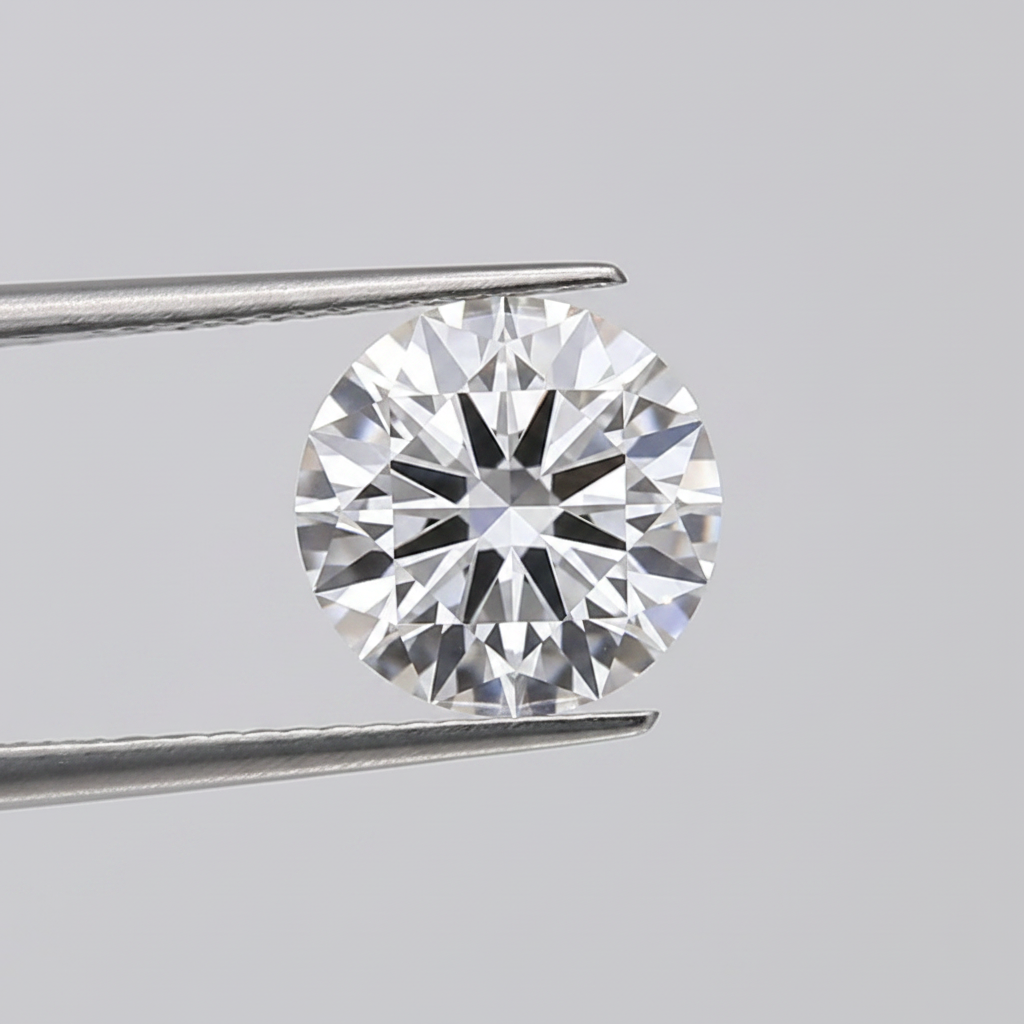 IGI Certified 1.73 Ct E Color VS1 Round HPHT Lab Grown Diamond