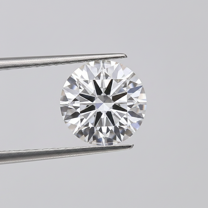 IGI Certified 1.73 Ct E Color VS1 Round HPHT Lab Grown Diamond